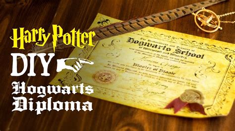 Hogwarts Diploma Printable Wizardry Workshop