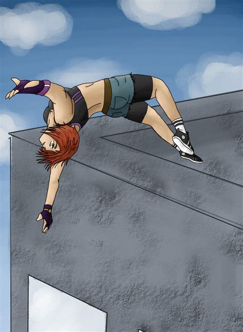 Keiko Rashima Parkour By Shinata12 On Deviantart