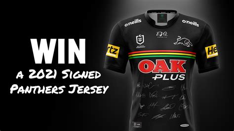 Win a Signed Panthers Jersey - Panthers Penrith