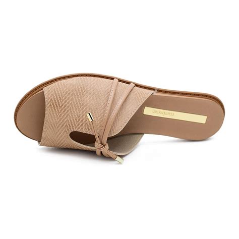 Rasteira Feminina Moleca 5443 116 Nude Bege