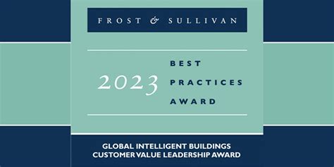 Abb Smart Buildings Division Recognized By Frost Sullivan For Its