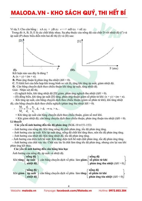 Giải bài tập hoá học bằng đồ thị bản đầy đủ PDF