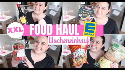 Xxl Food Haul Familien Wocheneinkauf Fr Ulein Jasmin Youtube