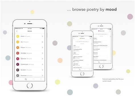 POETRY app on Behance