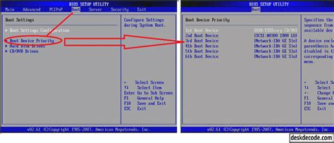 How To Change The Boot Order Boot Sequence In Bios Pak Dragon