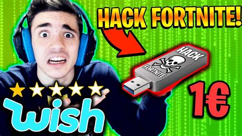 Unboxing Usb Hack Di Fortnite Da Su Wish Bannato Youtube