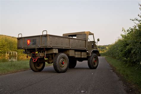 An Ex German Bundeswehr Military Mercedes Benz Unimog 404