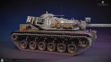 ArtStation World Of Tanks T110E4 Major Ram 3D Style Maria Nymph