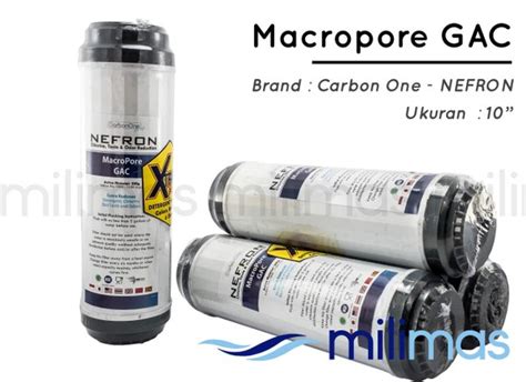 Jual Macropore Granular Activated Carbon Gac Uk Inch Carbon One