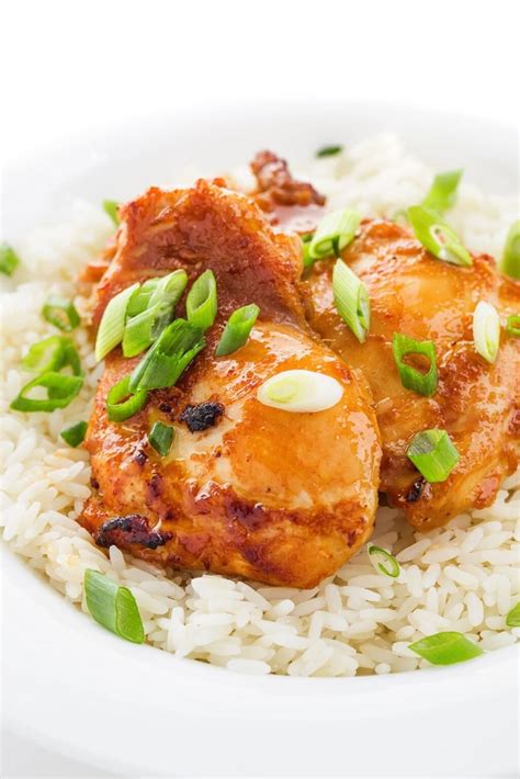 Baked Teriyaki Chicken Thighs The Lemon Bowl®