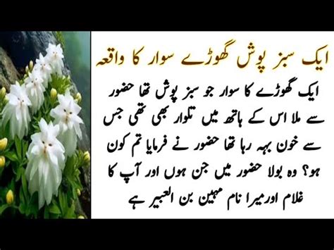 Ek Sahabi Jin Aur Hazrat Muhammad Ka Waqia Babli Village Youtube