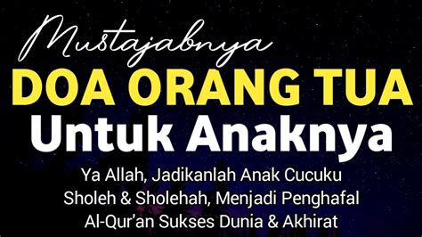 Wahai Ibu Doakan Anakmu Baca Doa Ini Agar Anakmu Disayang Allah