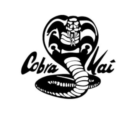 Cobra Kai Logo Karate Etsy Italia