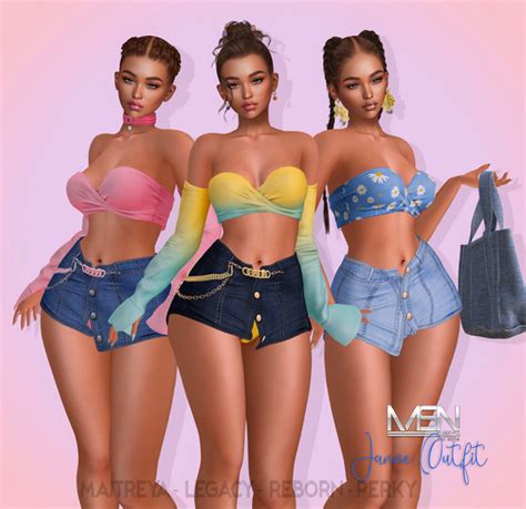 Second Life Marketplace [msn Design] Janne Outfit [fatpack]