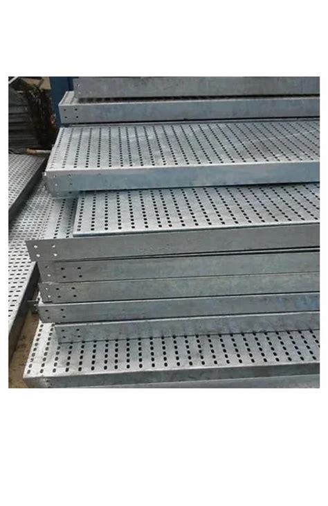 Steel Hot Dip Galvanized Hot Dip G I Perforated Cable Trays For