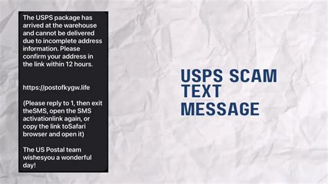 USPS Text Scam About Package Delivery Explained YouTube