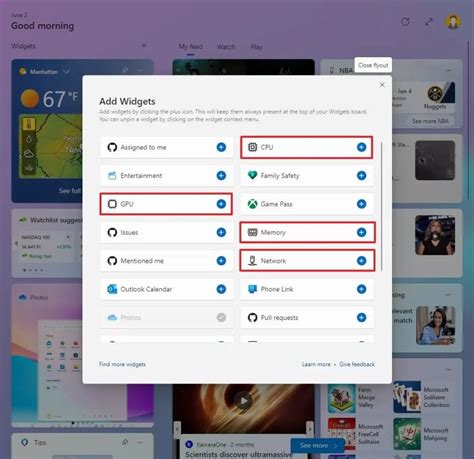 Cómo Agregar Widgets De Cpu Gpu Y Ram En Windows 11 All Things Windows