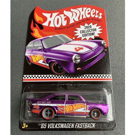 Машинка Hot wheels COLLECTOR EDITION RLC 65 VOLKSWAGEN FASTBACK купить с доставкой по выгодным
