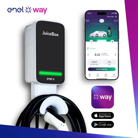 Enel X Way JuiceBox EV MALL เครองชารจรถยนตไฟฟาทขายดอนดบ