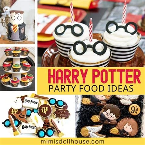 Fantastic Harry Potter Food Ideas Mimi S Dollhouse