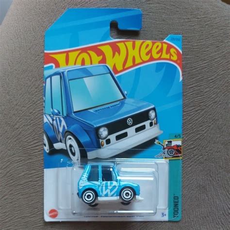 Hot Wheels Tooned Volkswagen Golf MK1 TH Treasure Hunt Shopee Brasil