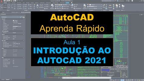 CURSO AUTOCAD 2021 AULA 01 INTRODUÇÃO AO AUTOCAD 2021 YouTube