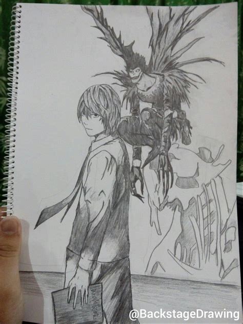 Light Yagami Aka Kira Cosplay Anime Sketches Anime