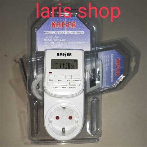 Jual Timer Digital Stop Kontak Keperluan Walet Kaiser Di Lapak Laris