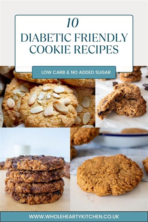 10 Easy Diabetic Cookie Recipes - Sugar Free & Low Carb