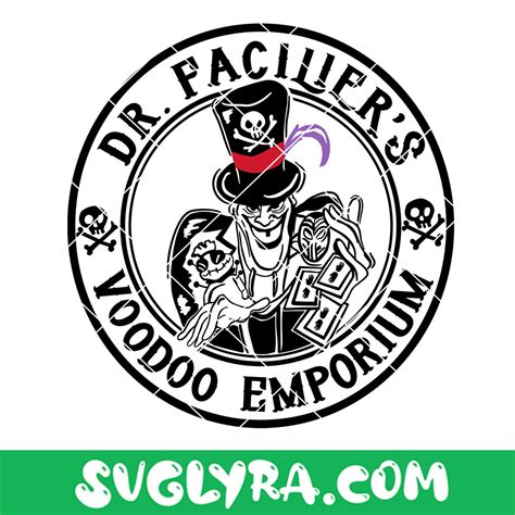 Dr Faciliers Voodoo Emporium Svg Villain Svg Princess Tiana Svg The