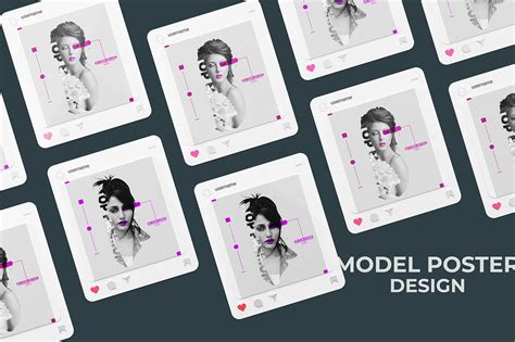 Model Poster Design :: Behance