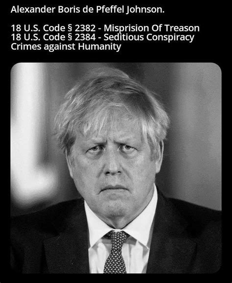 Not Op Cue On Twitter Borisjohnson Arrested Executed Code