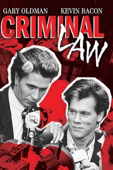 Criminal Law (1989) - Posters — The Movie Database (TMDB)