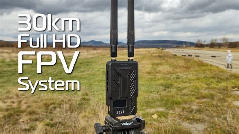 SIYI HM30 Full HD FPV System Initial Range Testing YouTube