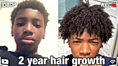 2 Year Natural Hair Growth Journey For Black Men Videos And Tips