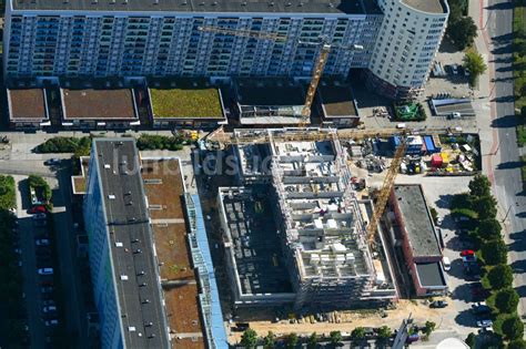 Berlin Von Oben Baustelle Zum Neubau Eines Wohnhauses In Berlin