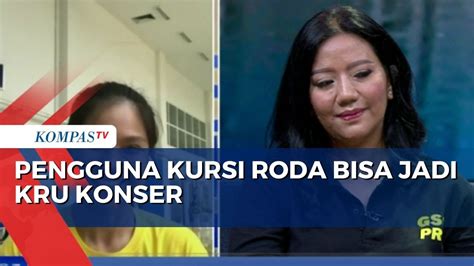 Pengguna Kursi Roda Bisa Jadi Kru Konser YouTube