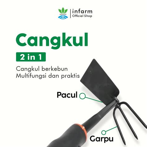 Jual Infarm Cangkul Pacul Dan Garpu In Garukan Tanah Kebun Tanam