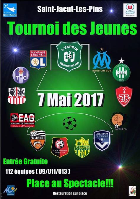 Actualit Tournoi Du Mai A St Jacut Club Football Saint S Bastien