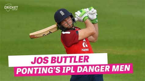 "A very, very complete T20 batsman": Ponting on Buttler