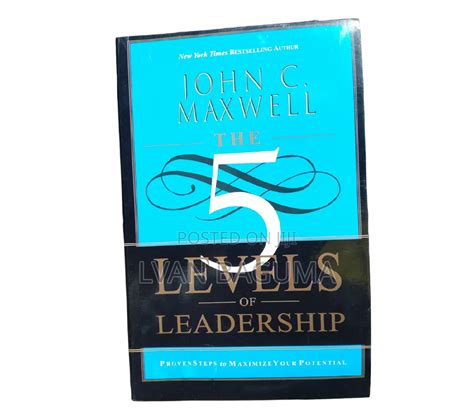 The 5 Levels Of Leadership Book John C Maxwell In Central Division