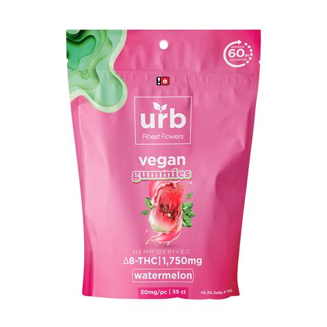 Urb Delta Delta Vegan Gummies Mg D Gas Best Delta