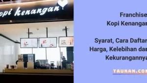 Franchise Fore Coffee Syarat Cara Daftar Harga Dan Kelebihannya