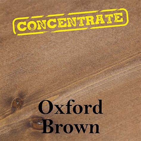 Village Green Wood Stain Concentrate Water Based Eco Friendly Premium Quality Oxford Brown