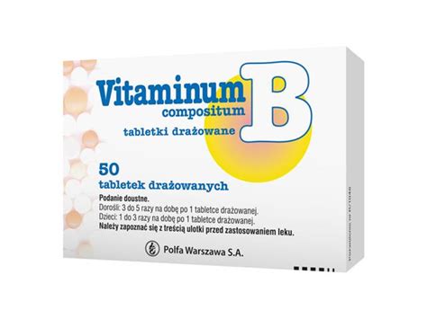 Vitaminum B Compositum Hec Ulotka Dawkowanie Zastosowanie