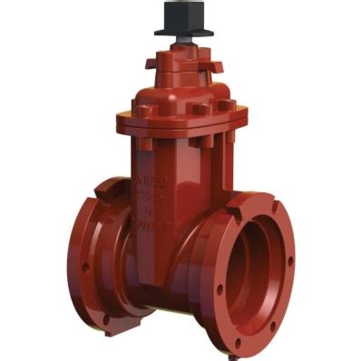 NRS Gate Valve AWWA C509 C515 Resilient Seat United Water Products