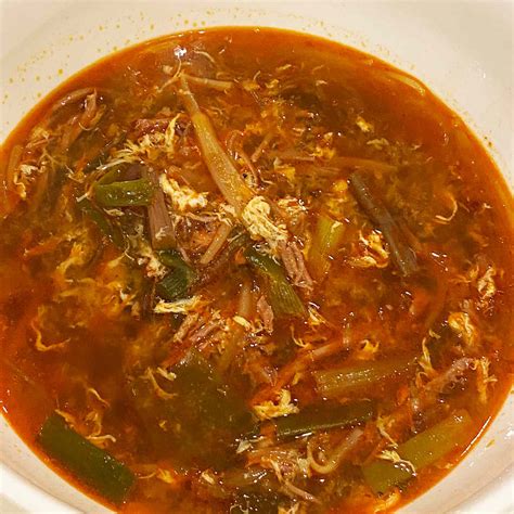 Korean Spicy Beef Soup Yukaejang Recipe