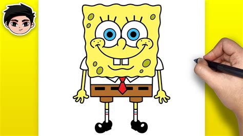 How To Draw Spongebob Squarepants Really Easy Drawing Off