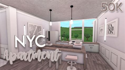 Bloxburgnyc Apartmentspeedbuild Youtube