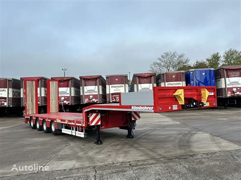 K Ssbohrer Axle Low Loader Low Bed Semi Trailer For Sale Ireland